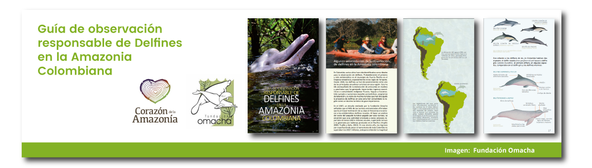 Guía de observación responsable de delfines en la Amazonía colombiana