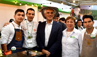 El Ministro de Ambiente y Desarrollo Sostenible, Ricardo José Lozano Picón, visitó la Feria Agroexpo 2019