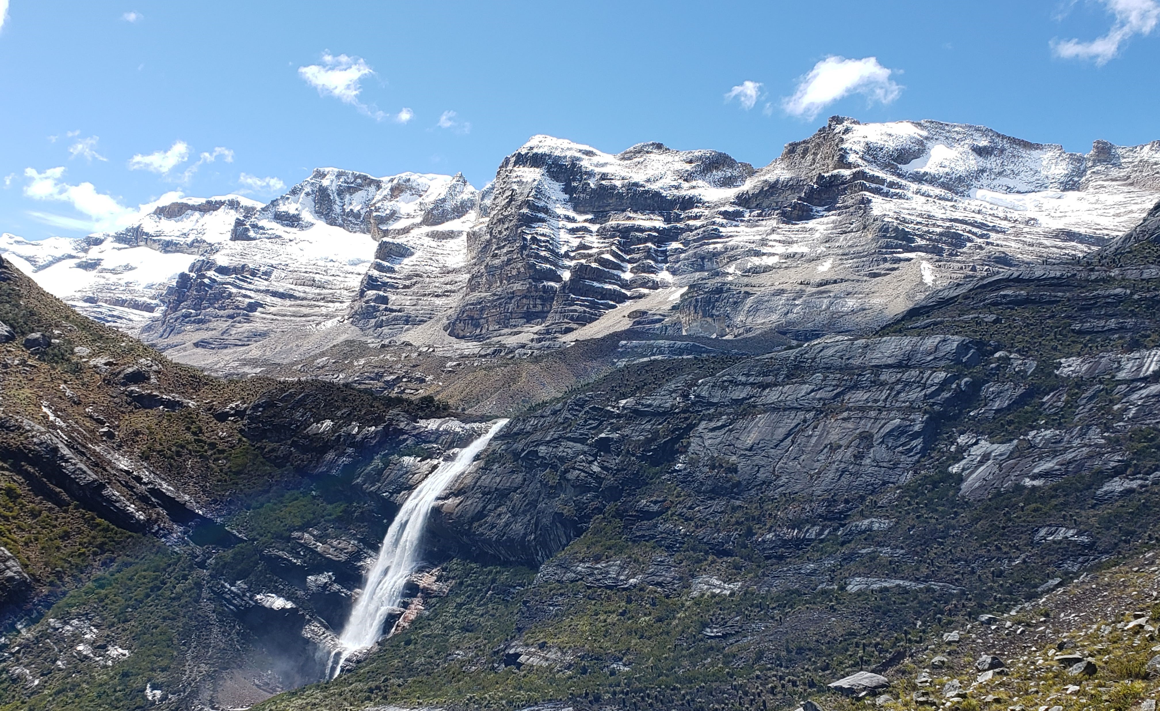 Fotografía. Costado Oriental de la Sierra Nevada El Cocuy o Güicán. Autor Jorge Luis Ceballos, 2019