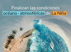 Probabilidades de ocurrencia de las diferentes fases del fenómeno ENSO. 