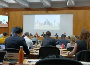 Reunión del Consejo Ejecutivo de la Organización Meteorológica Mundial (OMM), Colombia estuvo representada por el subdirector de Hidrología del Ideam, Fabio Bernal.