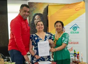 Directora del Ideam, Ghisliane Echeverry Prieto, firmó convenio interadministrativo con Codechocó