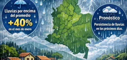 Ideam prevé continuidad de estas condiciones en los próximos días 