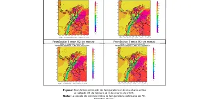 Condiciones de tiempo seco y aumento de temperaturas en varias regiones del país