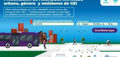 Presentación de los resultados del piloto sobre movilidad urbana, género y emisiones de gases de efecto invernadero (GEI)
