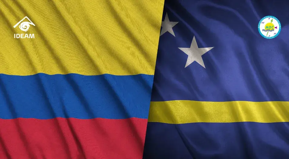 Colombia y Curazao fortalecen la cooperación meteorológica para mejorar los sistemas de alerta temprana en el Caribe