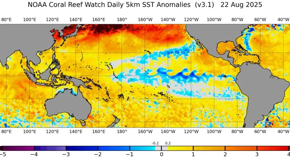 GIF NOAA ssta_animation_90day_45ns - Ideam