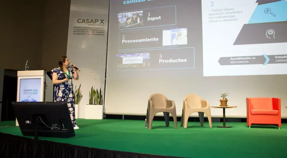 El Ideam presentó los avances y desafíos en calidad del aire en Colombia durante el CASAP X