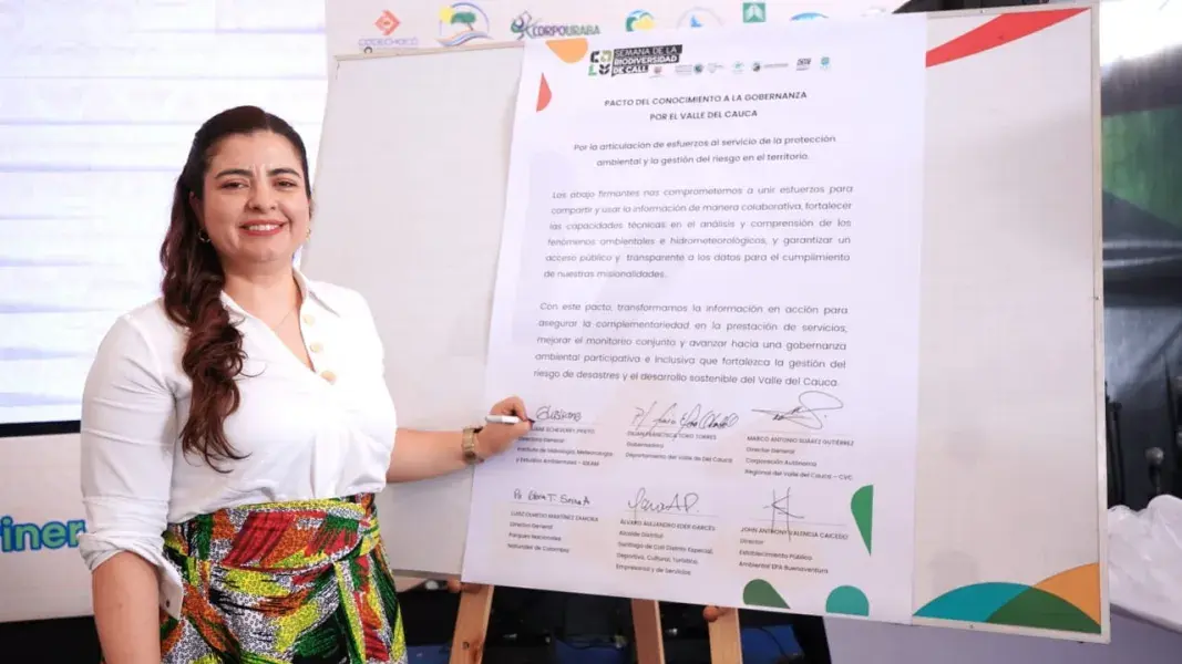 Ideam - Firma de convenios con Cortolima, CVC y el Distrito de Santiago de Cali