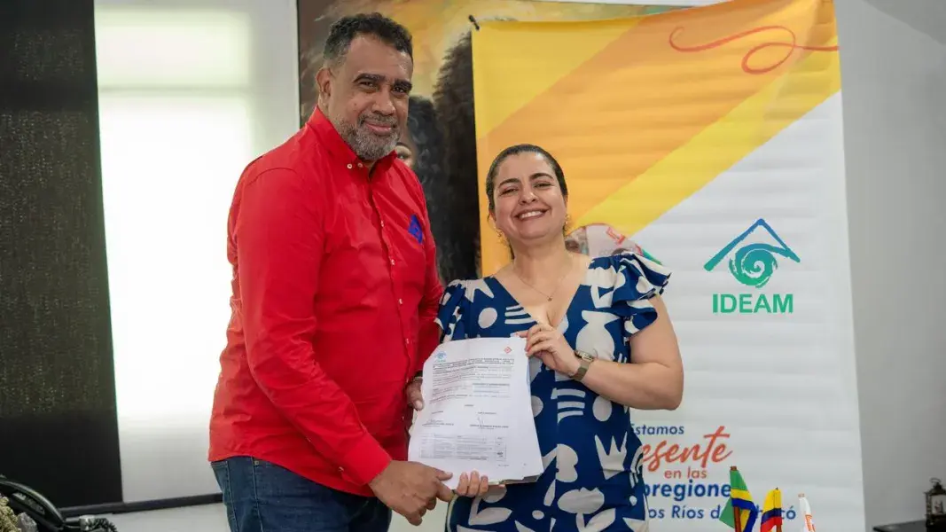 Ideam - Directora del Ideam firmó convenio con Codechocó