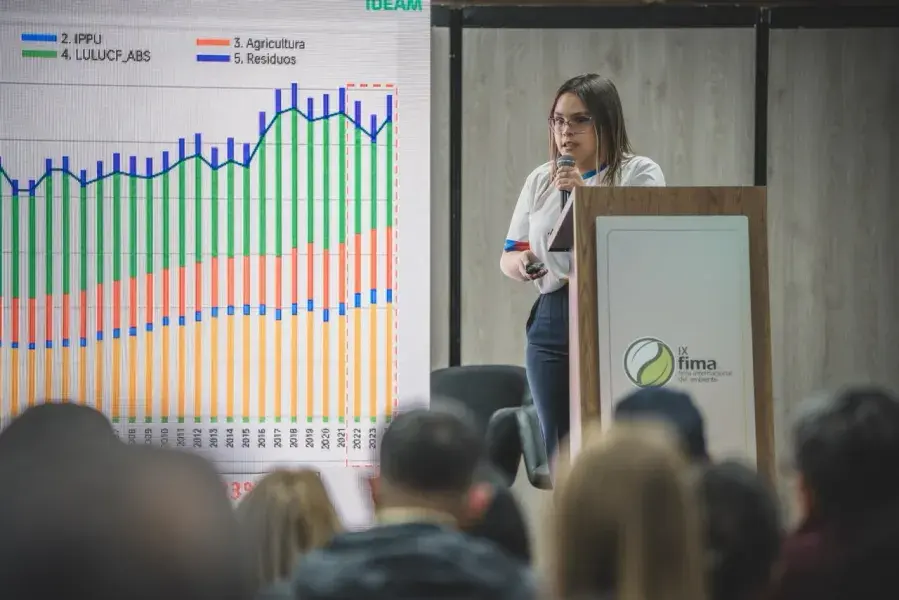 Colombia revela por primera vez 34 años de emisiones de gases de efecto invernadero con cifras para cada departamento y municipio