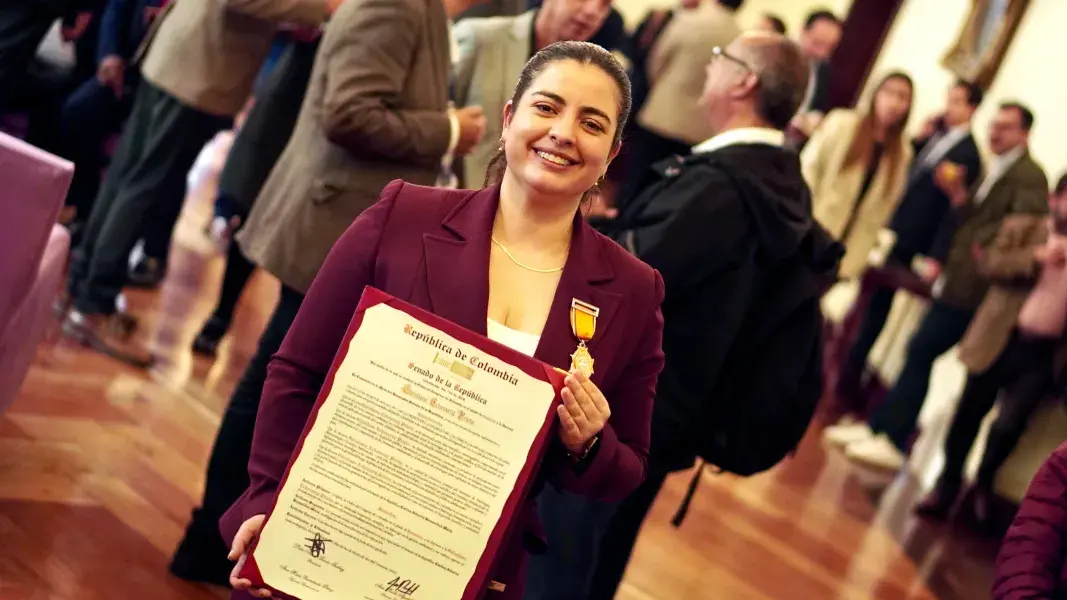 Condecorada Ghisliane Echeverry Prieto Directora del Ideam