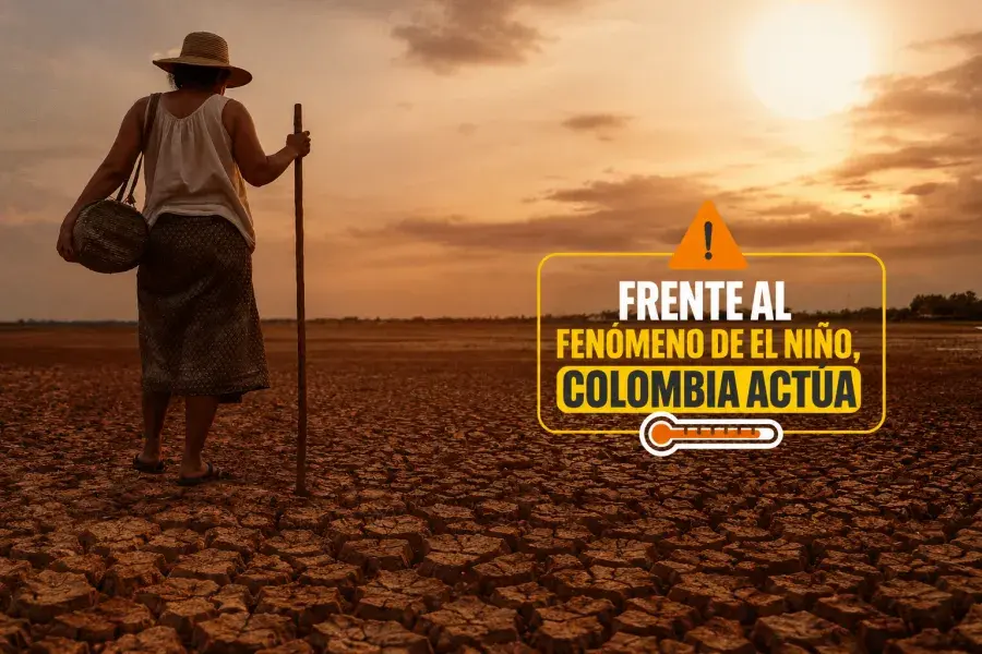 Frente al fenómeno de El Niño, Colombia actúa. 
